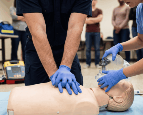 An EMT class
